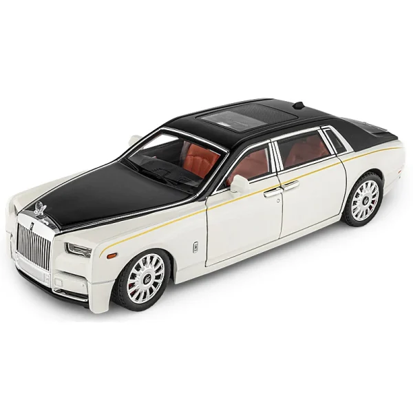 1:18 Rolls Royce Phantom Starlight Headliner Alloy Car Diecasts & Toy Vehicles Car Model Sound and light Car Toys For Kids Gifts - Image 5
