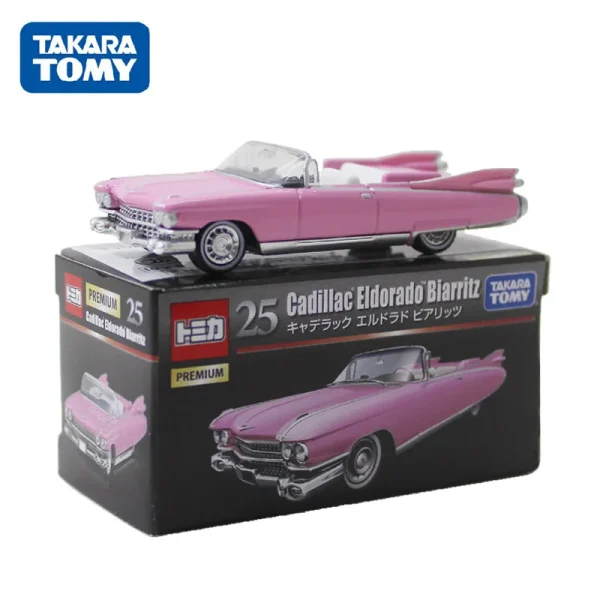 TAKARA TOMY Cadilac Eldorado Biarritz Alloy Car Diecasts & Toy Vehicles Car Model Miniature Scale Model Car For Children - Image 3
