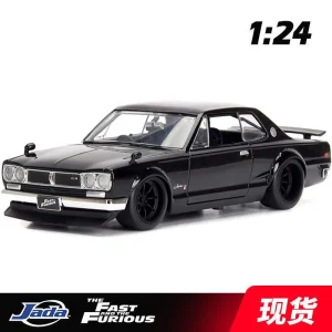 JADA 1:24 Nissan SKYLINE 2000 GTR KPGC10 Alloy Car Diecasts & Toy Vehicles Car Model Miniature Scale Model Car For Children