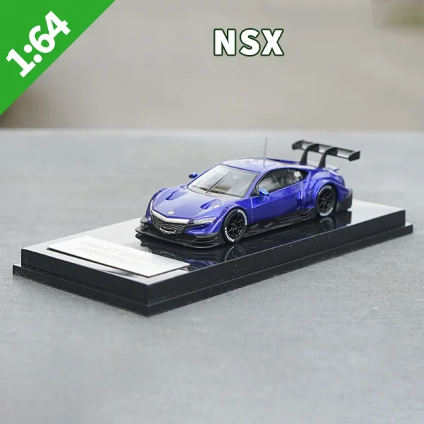 1:64 HONDA NSX GT500 Alloy Car Diecasts & Toy Vehicles Car Model Miniature Scale Model Car For Children - Image 5