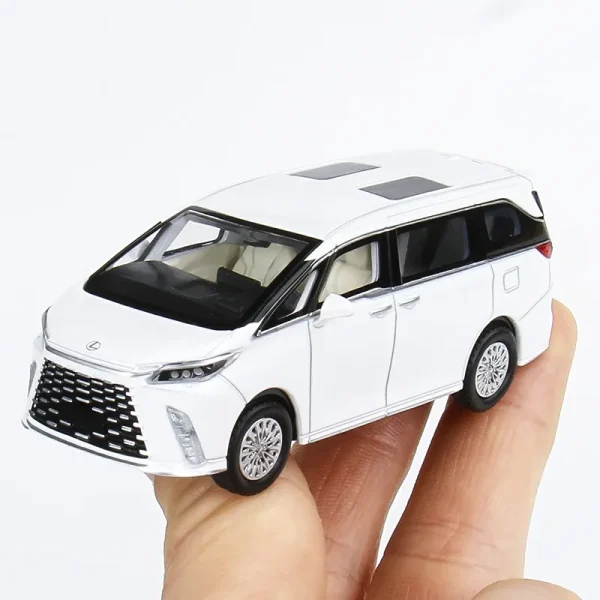 1:64 Lexus LM500h 2023 MPV Alloy Car Diecasts & Toy Vehicles Car Model Miniature Scale Model Car For Children - Image 4