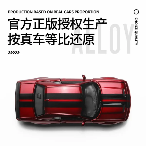 1:36 Dodge challenger SRT Jailbreak Assembled Version Alloy Car Diecasts & Toy Vehicles Car Model Model Car Toy For Children - Image 4