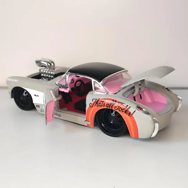 JADA 1:24 Corvette 1957 Alloy Car Diecasts & Toy Vehicles Car Model Miniature Scale Model Car For Children - Image 8