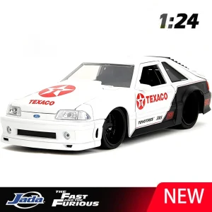 JADA 1:24 Ford Mustang GT 1989 Alloy Car Diecasts & Toy Vehicles Car Model Miniature Scale Model Car For Children