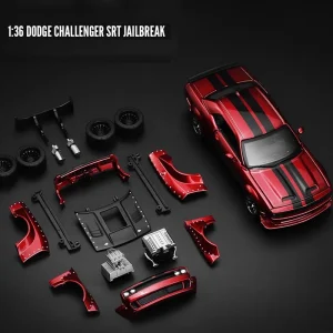 1:36 Dodge challenger SRT Jailbreak Assembled Version Alloy Car Diecasts & Toy Vehicles Car Model Model Car Toy For Children