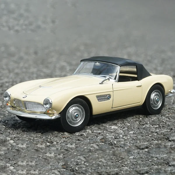 WELLY 1:24 BMW 507 Convertible BMW 507 Soft-Top 1956 Classic Car Alloy Car Diecasts & Toy Vehicles Car Model Toys For Children - Image 3
