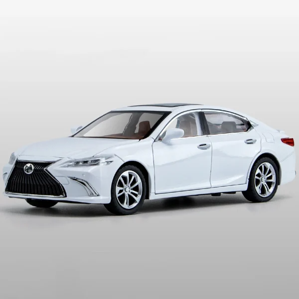 1:24 ES300 Alloy Car Die-casting Model Sound and Light Car Model Toy Collection Children gift - Image 3