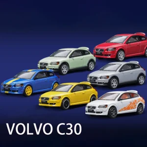1:64 VOLVO C30 Alloy Car Diecasts & Toy Vehicles Car Model Miniature Scale Model Car Toys For Children