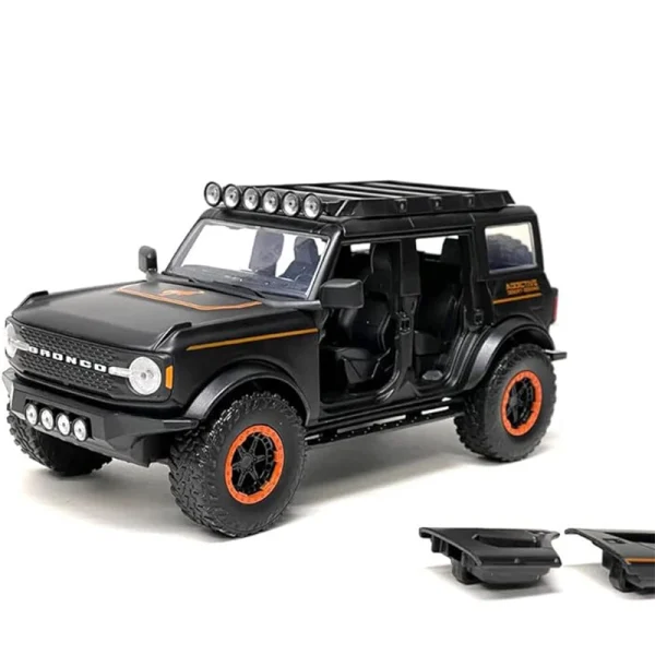 JADA 1:24 FORD BRONCO 2021 Alloy Car Diecasts & Toy Vehicles Car Model Miniature Scale Model Car For Children - Image 3