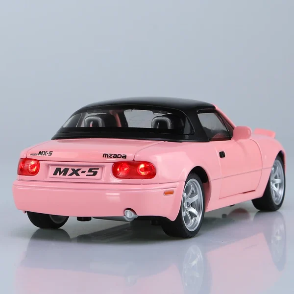 1:32 Mazda MX5 MX-5 Mazda RX7 Alloy Die Cast Toy Car Model Sound and Light Pull Back Children's Toy Collectibles Birthday gift - Image 5