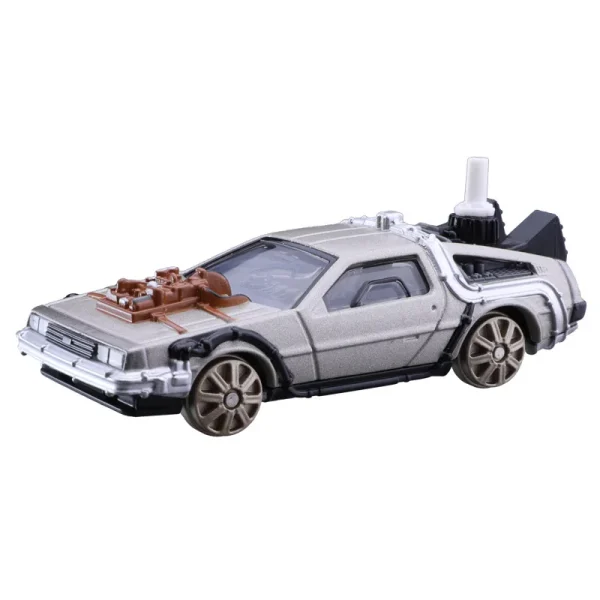 TOMY DMC-12 DeLorean DMC I II III Back To The Future Time Machine Mr.Fusion Diecast Toy Vehicle Car Model - Image 6
