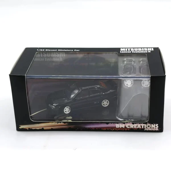 BM 1:64 Lancer Evolution EVO Ⅱ Alloy Car Diecasts & Toy Vehicles Car Model Miniature Scale Model Car For Children - Image 13