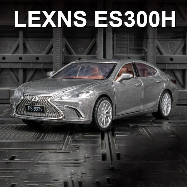Caipo 1:35 Lexus ES300h Alloy Car Diecasts & Toy Vehicles Car Model Sound and light Pull back Car Toys For Kids Gifts - Image 3