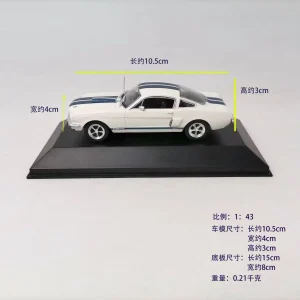 IXO 1:43 Mustang Shelby GT 350H 1965 Alloy Car Diecasts & Toy Vehicles Car Model Miniature Scale Model Car For Children