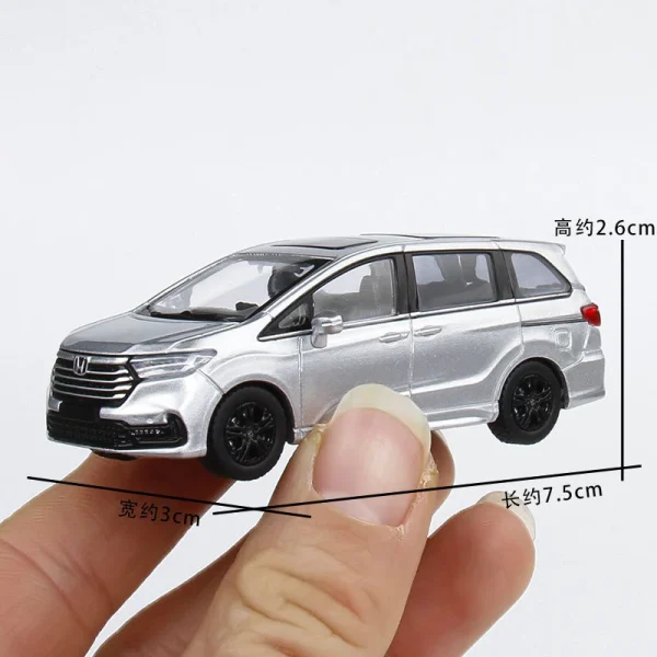 1:64 Honda Odyssey Alloy Car Diecasts & Toy Vehicles Car Model Miniature Scale Model Car For Children - Image 5