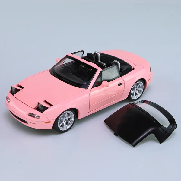 1:32 Mazda MX5 MX-5 Mazda RX7 Alloy Die Cast Toy Car Model Sound and Light Pull Back Children's Toy Collectibles Birthday gift - Image 6