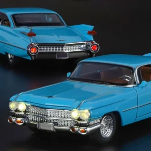 1:32 Eldorado Biarritz Alloy Car Model Sound and Light Pull Back Children’s Toy Collectibles Birthday gift