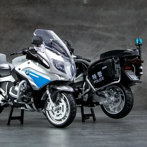 1:12 BMW R1250RT Alloy Die Cast Motorcycle Model Toy Vehicle Collection Sound and Light Off Road Autocycle Toys Car - Image 4