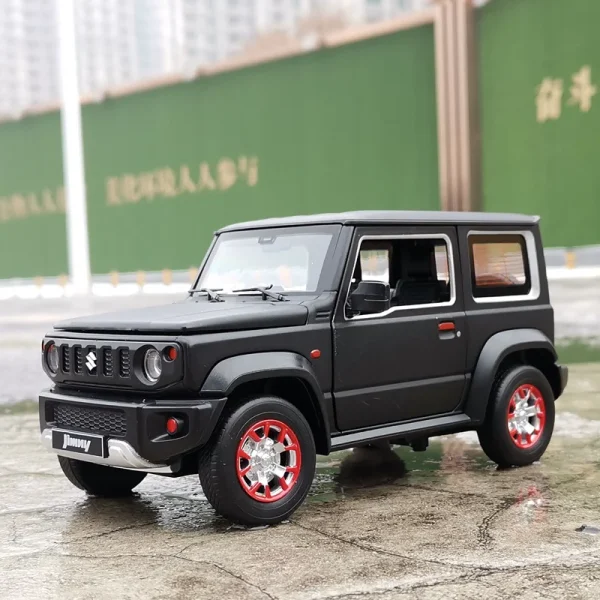 1:18 SUZUKI Jimny SUV Toy Alloy Car Diecasts & Toy Vehicles Car Model Wheel Steering Sound and light Car Toys For Kids Gifts - Image 3