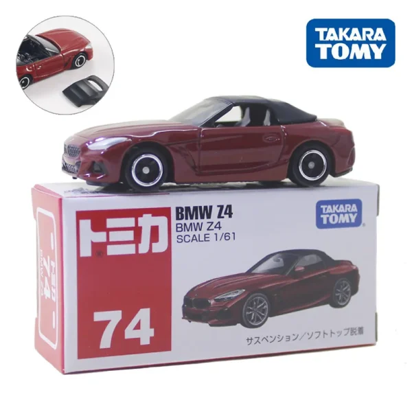TOMY BMW Z4 74# Alloy Car Diecasts & Toy Vehicles Car Model Miniature Scale Model Car For Children - Image 5
