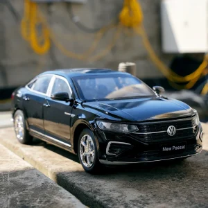 1:24 Passat 2023 Alloy Car Diecasts & Toy Vehicles Car Model Sound and light Pull back Car Toys For Kids Gifts
