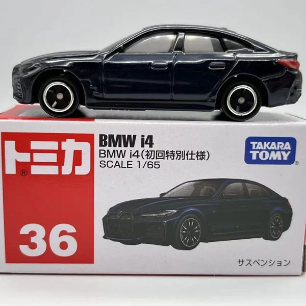 TAKARA TOMY BMW I8 BMW I4 Supercar Alloy Car Diecasts & Toy Vehicles Car Model Miniature Scale Model Car For Children - Image 3