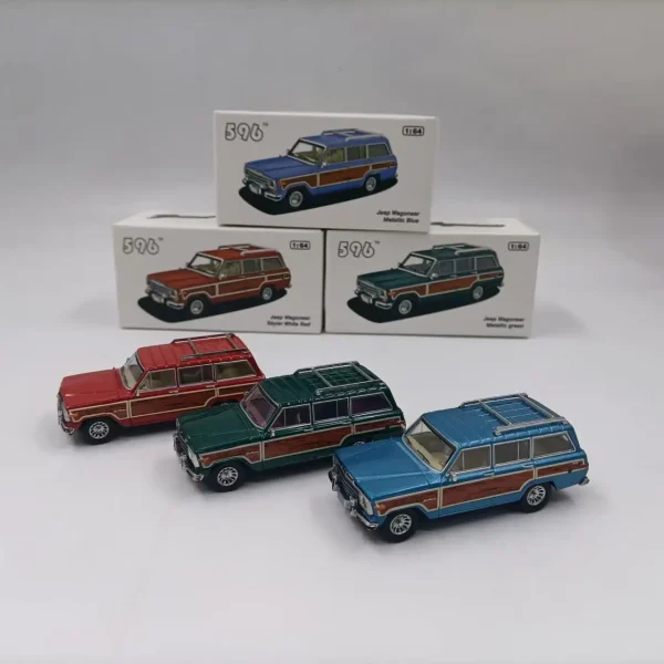 596 1/64 Wagoneer SUV Alloy Racing Car Diecasts & Toy Vehicles Car Model Miniature Scale Model Car For Children - Image 6