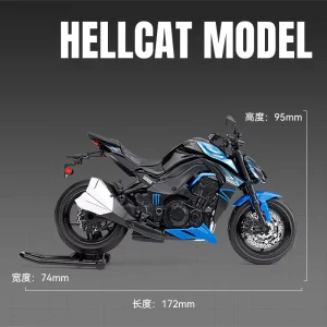 1:12 Kawasaki Z1000 Alloy Die Cast Motorcycle Model Toy Vehicle Collection Sound and Light Off Road Autocycle Toys Car