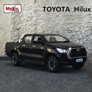 Maisto 1:27 Toyota Hilux Pickup Alloy Diecasts & Toy Vehicles Car Model Miniature Scale Model Car Toy For Children