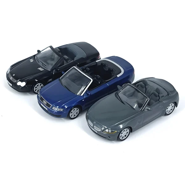 1:64 A4 Z4 SL500 Alloy Car Diecasts & Toy Vehicles Car Model Miniature Scale Model Car For Children - Image 5