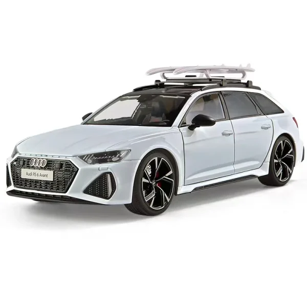 1/18 AUDI RS6 Avant Alloy Die Cast Toy Car Model Sound and Light Children's Toy Collectibles Birthday gift - Image 5