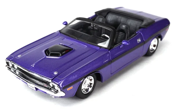 Maisto 1/24 Dodge Challenger R/T Convertible Alloy Car Diecasts & Toy Vehicles Car Model Miniature Scale Model Car For Children - Image 5
