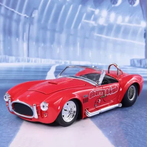 JADA 1:24 Shelby Cobra 427 S/C 1965 Alloy Muscle Car Diecasts & Toy Vehicles Car Model Miniature Scale Model Car For Children