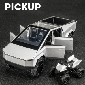 1:32 Cyber toy truck Car Model Alloy Car Die Cast Toy Car Model Sound and light Children’s Toy Collectibles