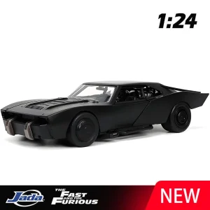JADA 1:24 Bat Batmobile Alloy Car Diecasts & Toy Vehicles Car Model Miniature Scale Model Car For Children
